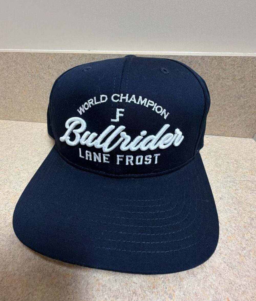 Navy Lane Frost World Champion Bullrider Snapback Hat